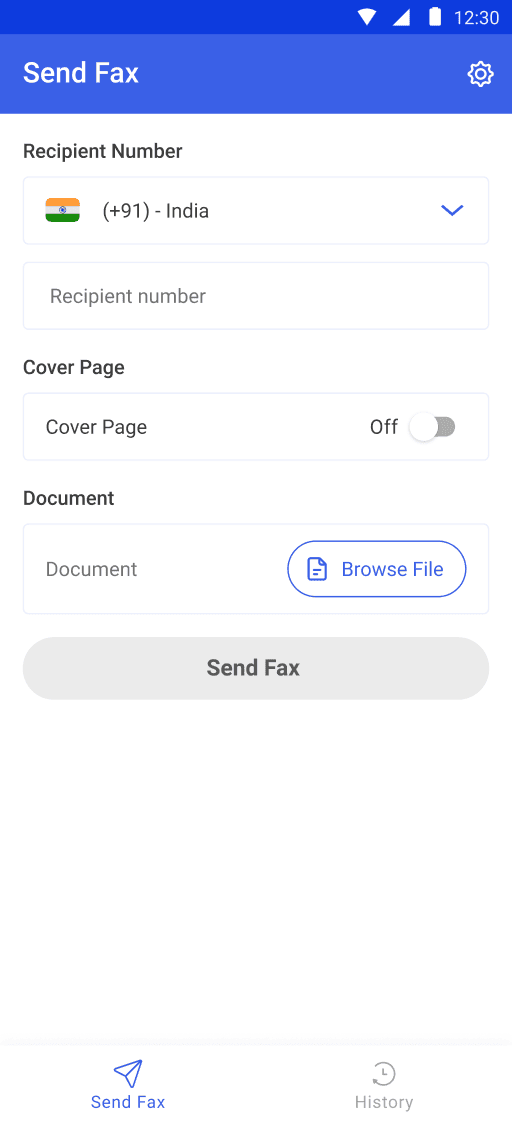 Fax App — Android