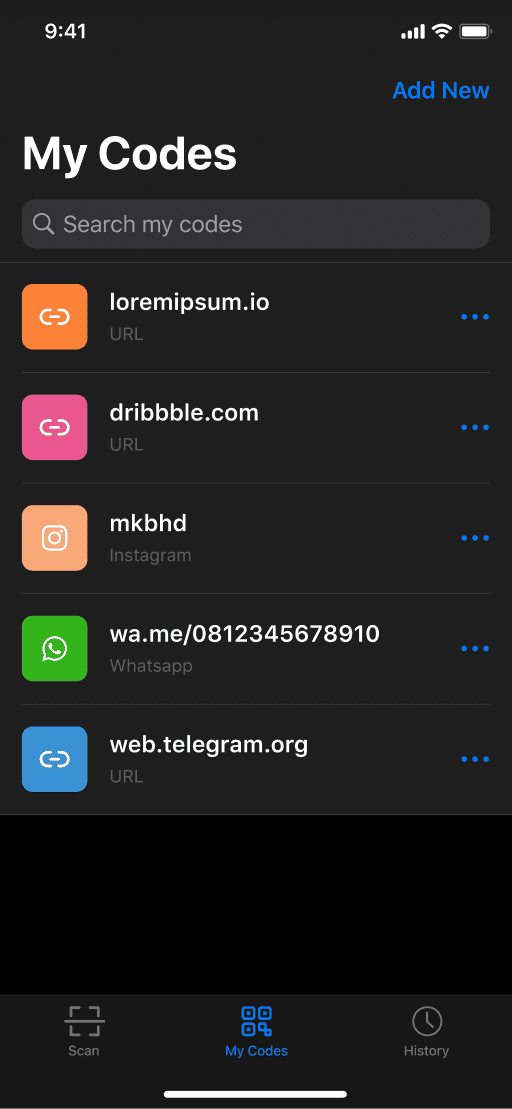 QR Code Scanner & Generator
